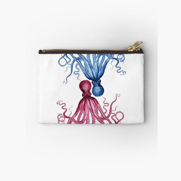 Item preview, Red Octopus Blue Octopus designed and sold by SaltyDogSeaShop.