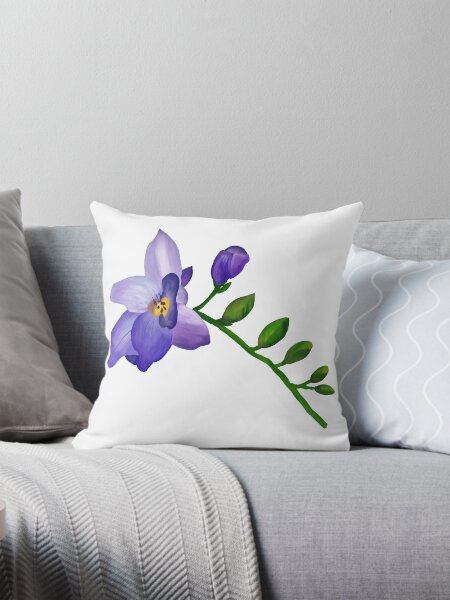 Item preview, Blue fresia flower designed and sold by DrCrowCrow.