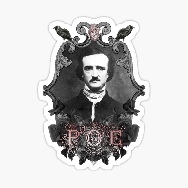 Item preview, Edgar Allen Poe designed and sold by Hiraeth Atelier.