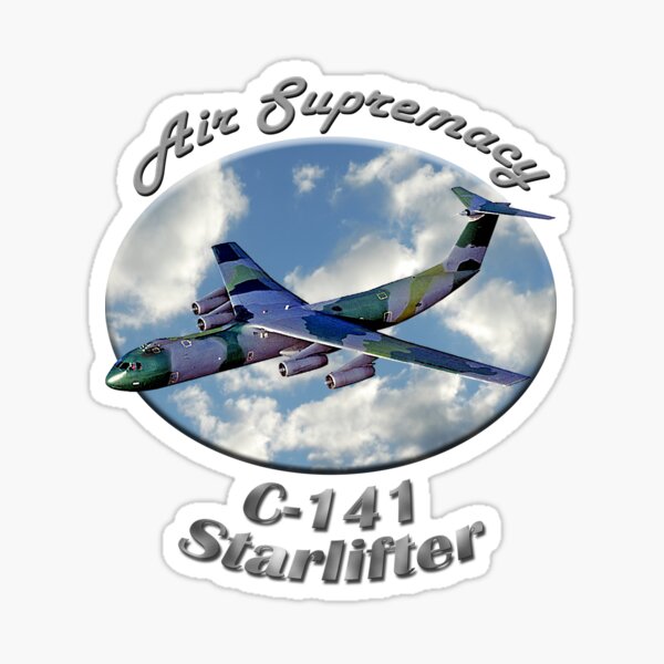 C-141 Starlifter Air Supremacy Sticker