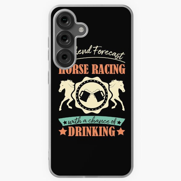 Aperçu de l'œuvre Prévisions de week-end de courses de chevaux avec une chance de boire créée et vendue par Life Shop.