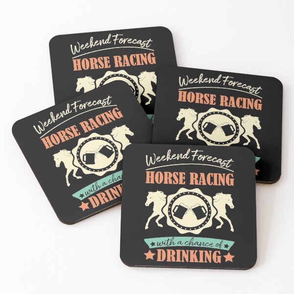Item preview, Weekend Forecast Horse Racing With A Chance Of Drinking designed and sold by Life Shop.