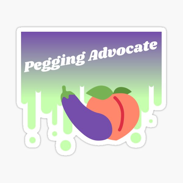 Pegging Advocate Sticker