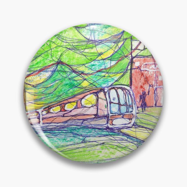 Item preview, Neuroart, Abstract train in the province designed and sold by VikitaSolomakha.