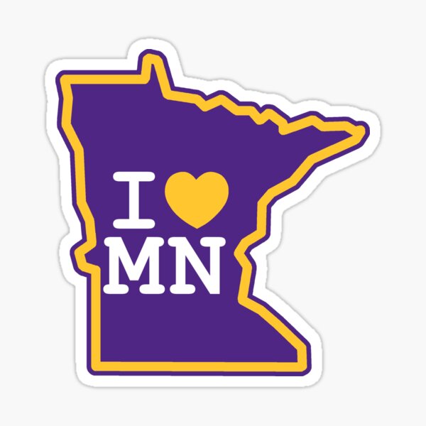 Minnesota Vikings Axe Shield Design Sticker for Sale by originalnickb