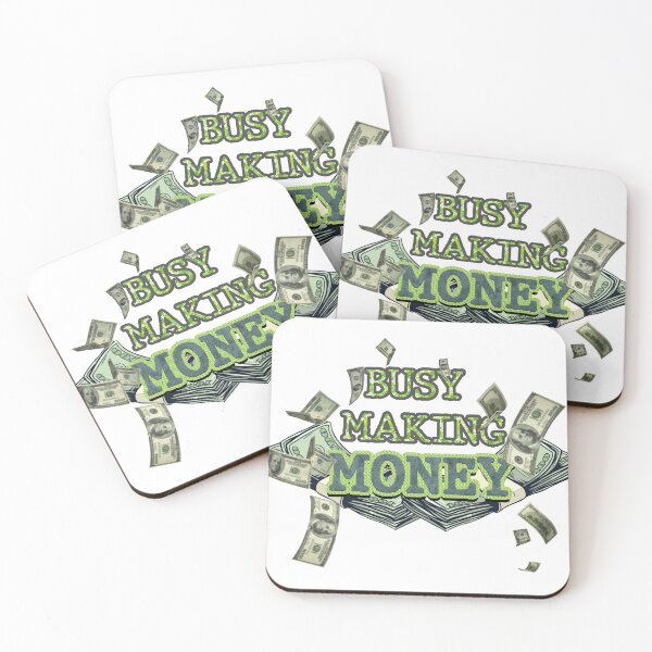 Item preview, busy making money designed and sold by UCF-Yehia.