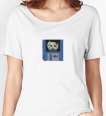 Derelict Disc Logo Women's Relaxed Fit T-Shirt