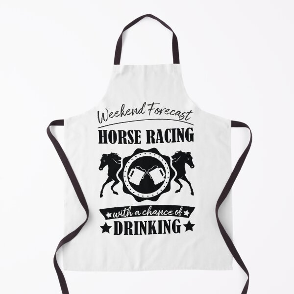 Item preview, Weekend Forecast Horse Racing With A Chance Of Drinking designed and sold by Life Shop.