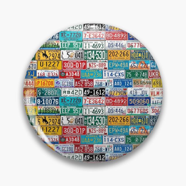 Item preview, All States Plates designed and sold by trueblue2.