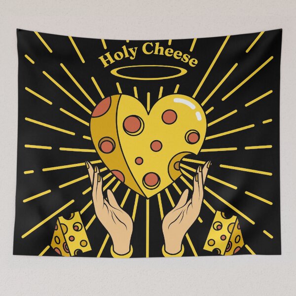 Item preview, Holy Cheese | Holy Shit for a Cheese Lover | I Love Cheese So Much | National Cheese Day designed and sold by Ranggasme.