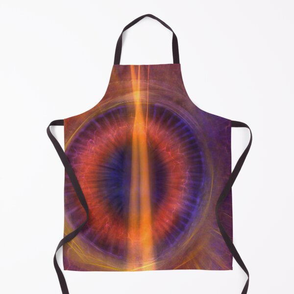 Item preview, Astral Eye - Abstract Digital Painting - Cosmic Purple and Orange Art designed and sold by PiperArtDesign.