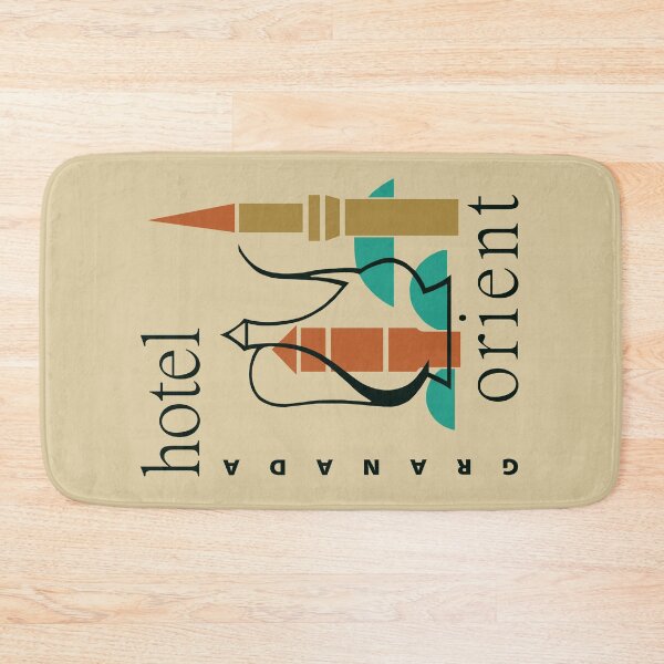 Item preview, Retro deco oriental style hotel ad designed and sold by aapshop.