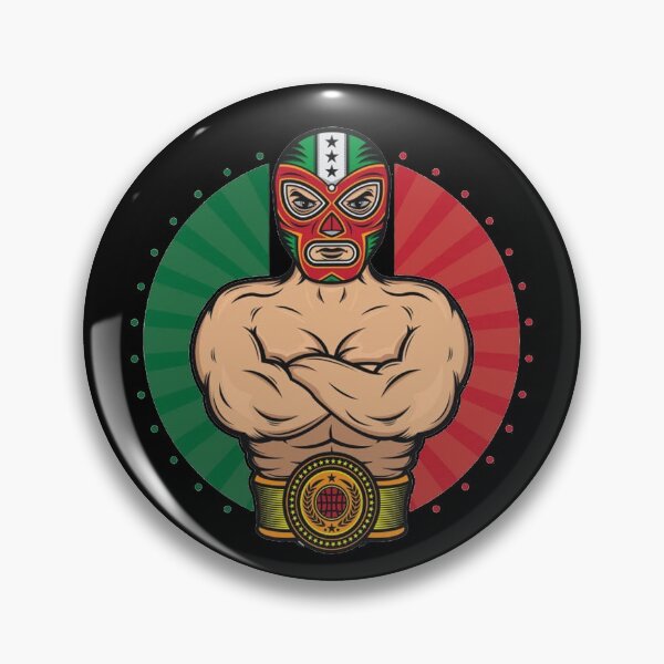 Item preview, Lucha Libre Mexican Free Wrestling Combat Mask designed and sold by TopTeeShop.