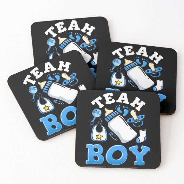 Item preview, Gender Reveal Party Team Boy designed and sold by Kinalan.