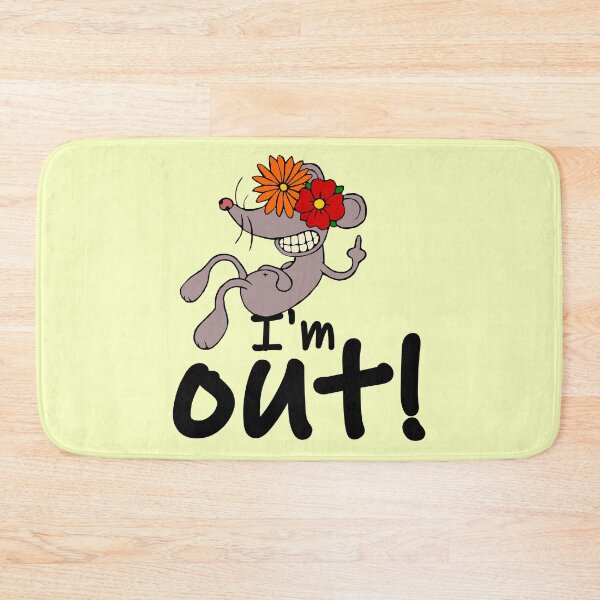 Item preview, I'm out! (of the Rat Race) black designed and sold by Ortaboy.