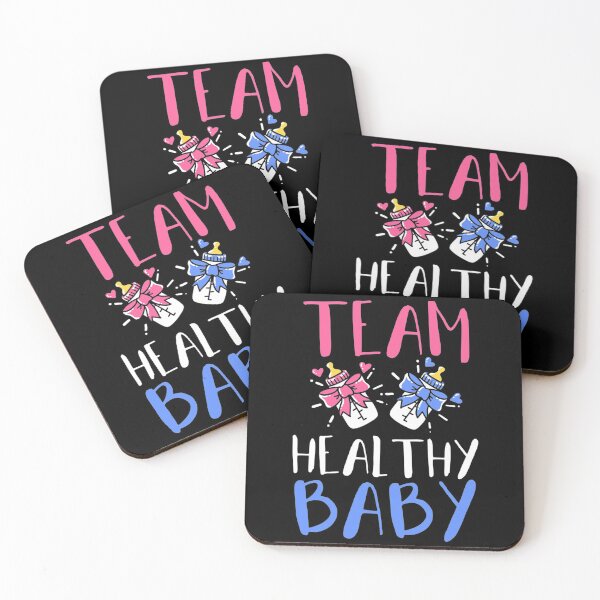 Item preview, Gender Reveal Party Team Healthy Baby designed and sold by Kinalan.