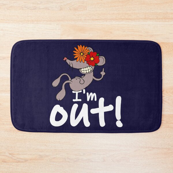 Item preview, I'm out! (of the Rat Race) white designed and sold by Ortaboy.