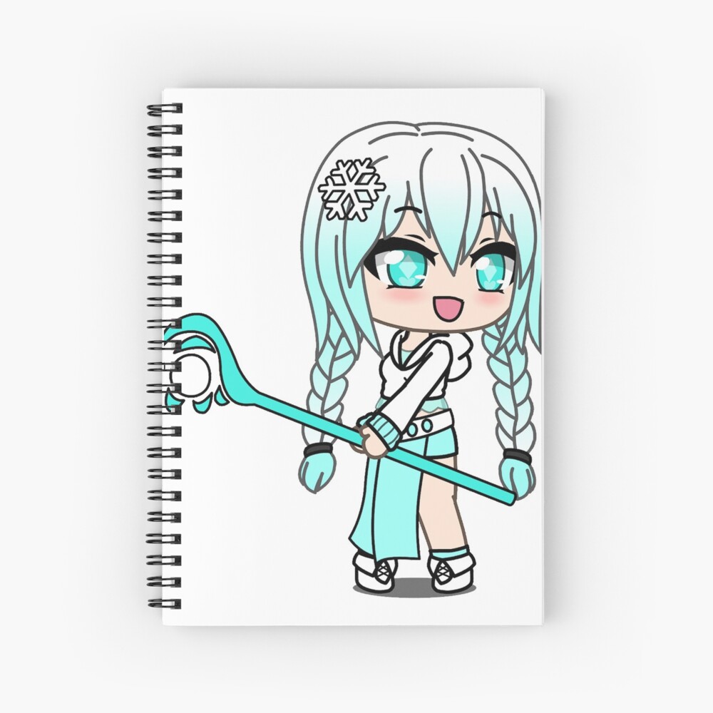 Gacha Life Girl With Cute Glmm Gacha Life Series Spiral Notebook