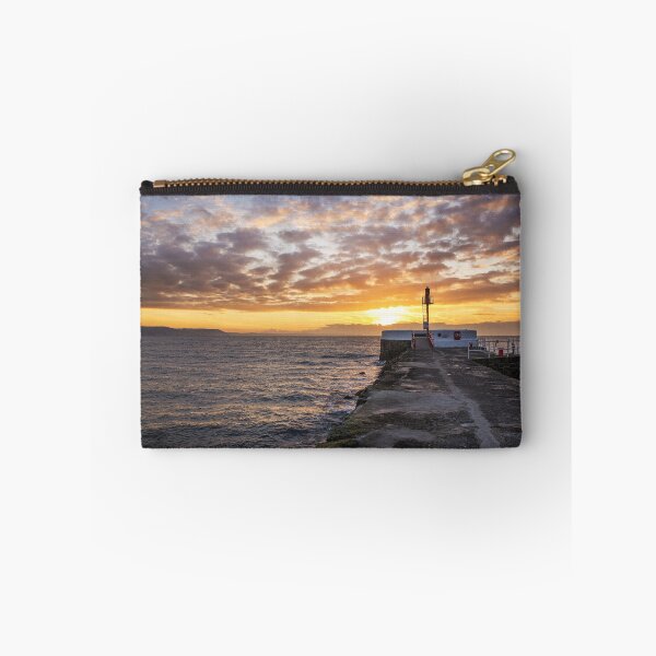 Item preview, The banjo pier at Looe Cornwall at sunrise designed and sold by stevieuk.