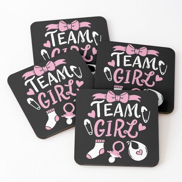 Item preview, Gender Reveal Team Girl designed and sold by Kinalan.