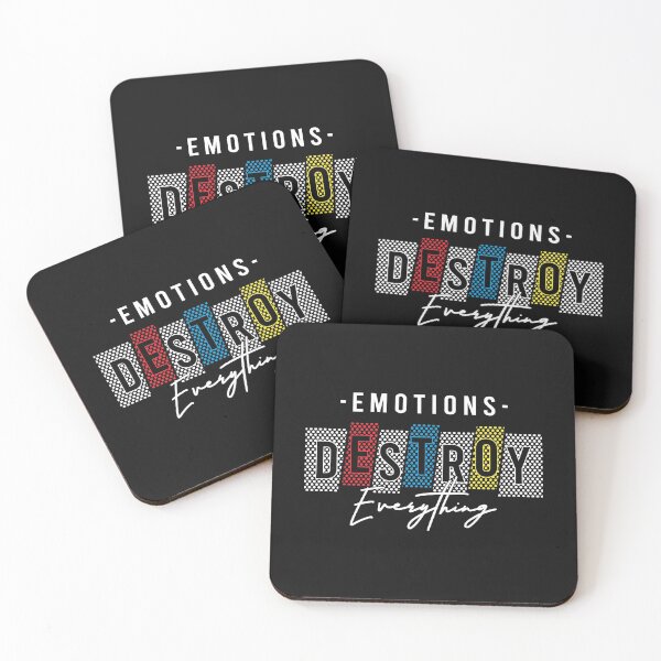 Item preview, DESTROY EVERYTHING EMOTIONS! designed and sold by UNITEES21.