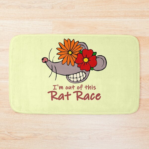 Item preview, I'm out of this Rat Race red designed and sold by Ortaboy.