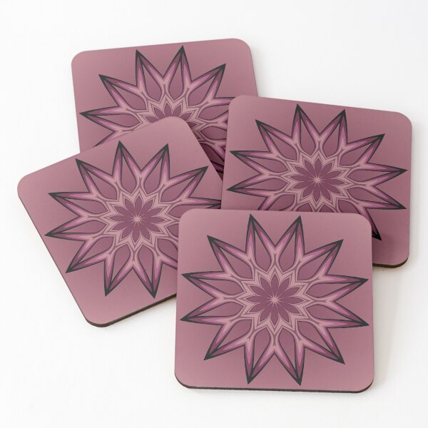 Item preview, Ornamental Purple Pattern Mandala   No.62 designed and sold by venella.