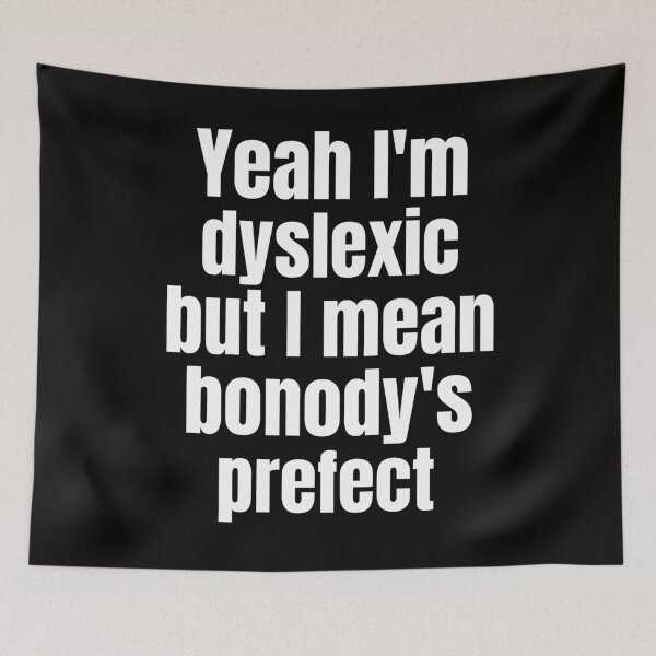 Item preview, Nobody's Perfect Dyslexia designed and sold by OldCamp.