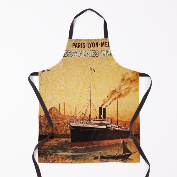 Item preview, Vintage French Orient Shipping line Paris Mediterranean designed and sold by aapshop.