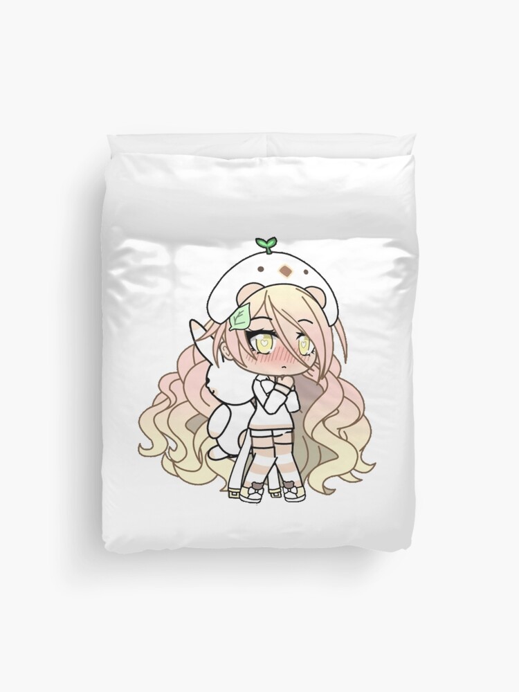 Gacha Life Girl with Cute GLMM Gacha life series. Duvet Cover for Sale by  Taloos