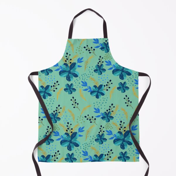 Item preview, Blue Flower Pattern designed and sold by myinkcolour.