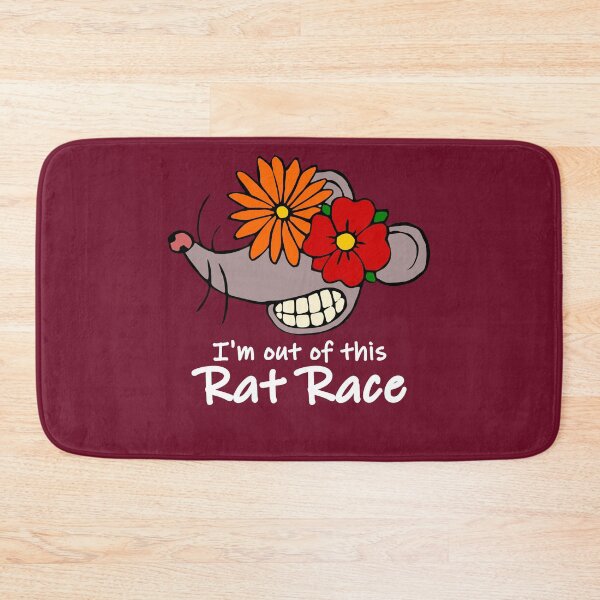Item preview, I'm out of this Rat Race white designed and sold by Ortaboy.