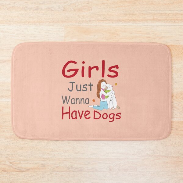 Item preview, Girls Just Wanna Have Dogs gift designed and sold by Theobsessed01.
