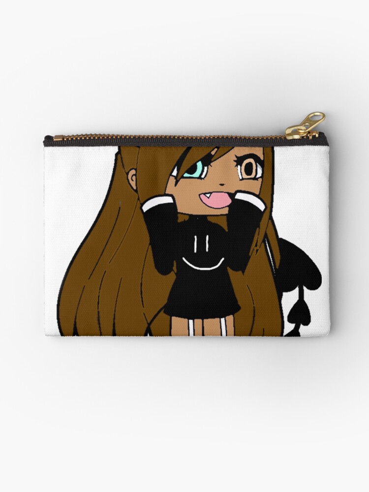 Gacha Life Girl With Cute Glmm Gacha Life Series Zipper Pouch For Sale By Taloos Redbubble