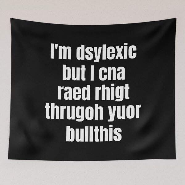 Item preview, I Have Dyslexia But I See Through Your Bullthis designed and sold by OldCamp.
