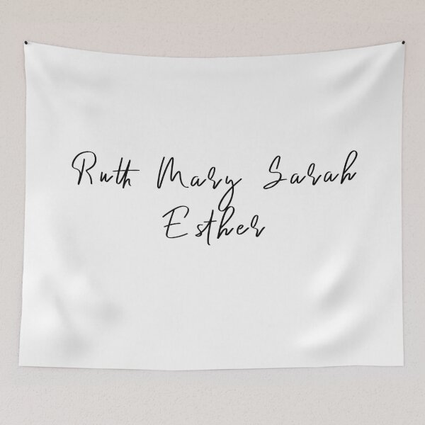 Item preview, Ruth Mary Sarah Esther designed and sold by KAFDESIGN.