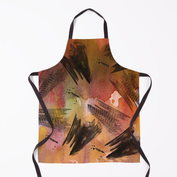 Item preview, Watercolor Pen and Ink Abstract Pattern designed and sold by GrimalkinStudio.