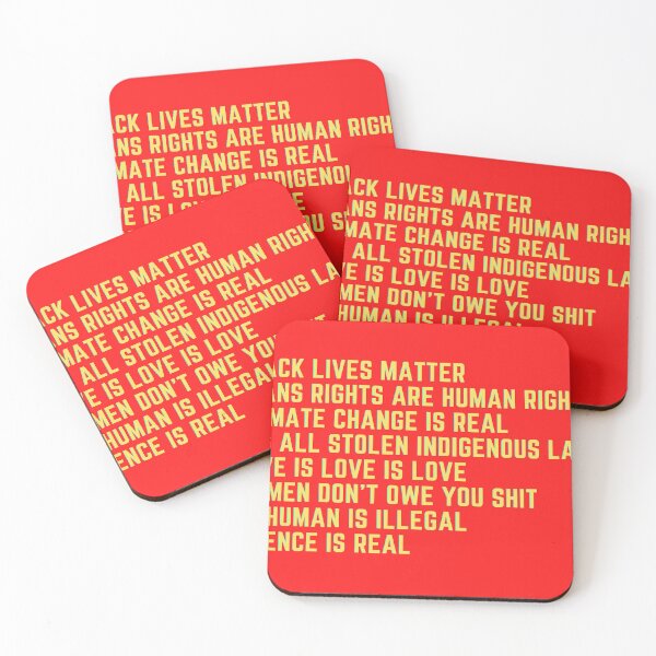 Item preview, Human Rights -Red and Yellow designed and sold by thesassypanda.