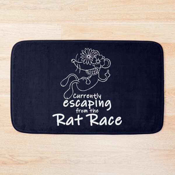 Item preview, Currently escaping from the Rat Race white designed and sold by Ortaboy.