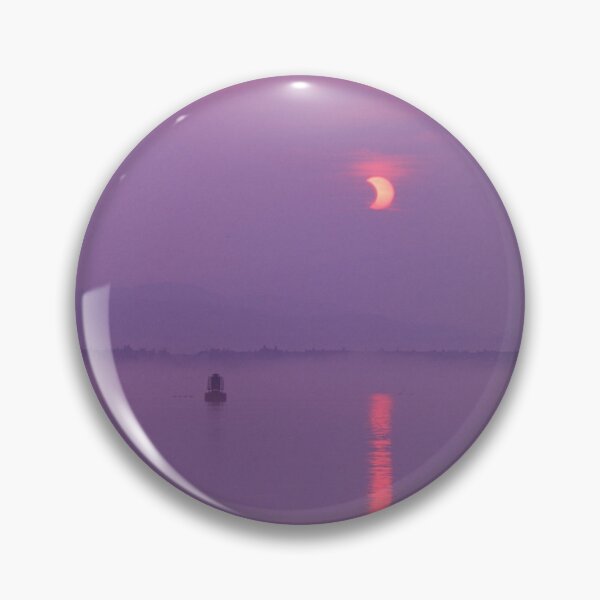 Item preview, Partial Solar Eclipse at sunset designed and sold by Original-Art-UK.