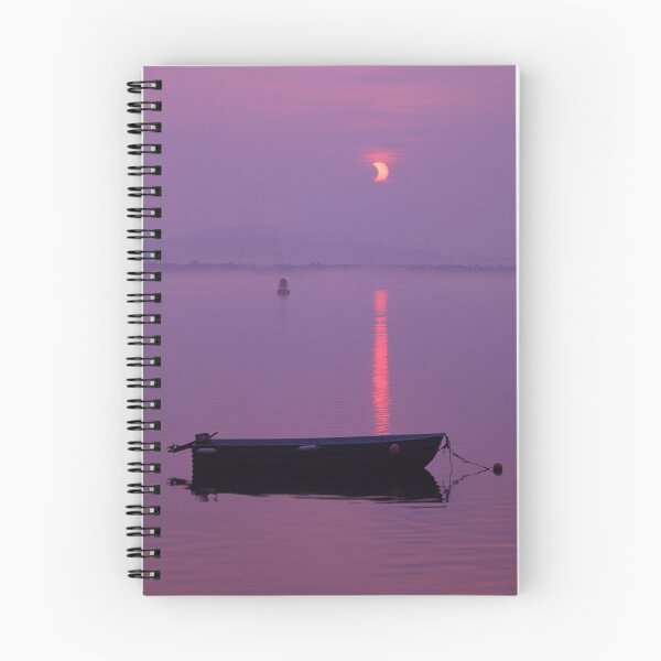 Item preview, Partial Solar Eclipse at sunset designed and sold by Original-Art-UK.
