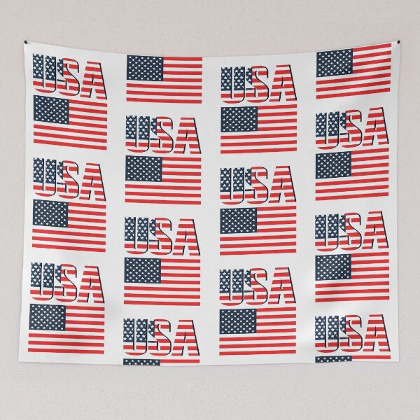 Item preview, United States Of America Flag and Icon designed and sold by DigitalNobleman.