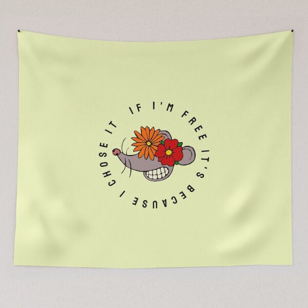 Item preview, If I'm free it's because I chose it colored black designed and sold by Ortaboy.