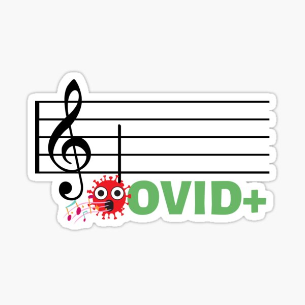 Item preview, COVID+ C note designed and sold by Musicianst0re.