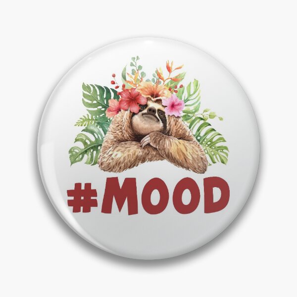 Item preview, #Mood, chill, sloth, relax, funny gift idea designed and sold by ThommyBLN.