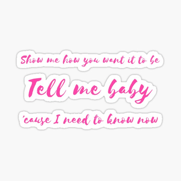 Hit Me Baby One More Time Stickers Redbubble