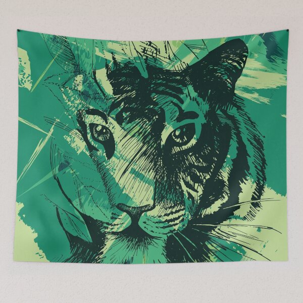 Item preview, Cat Vs Tiger designed and sold by Miaramar.