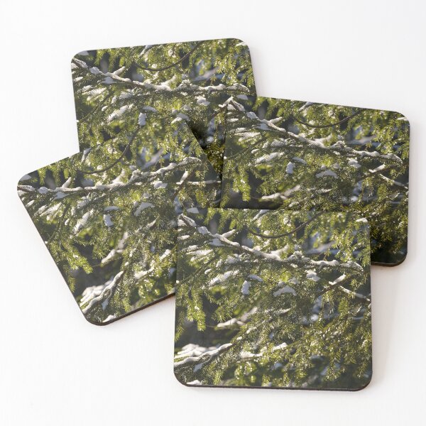 Item preview, Shiny Spruce in Winter designed and sold by denis-romanov.