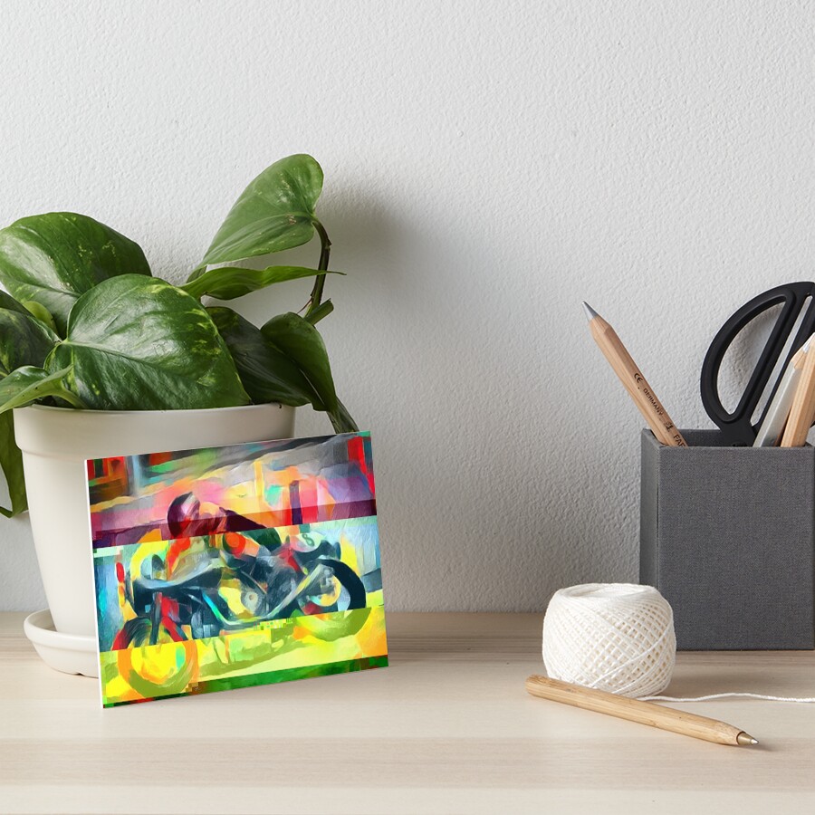 Item preview, Art Board Print designed and sold by Otto8nero2021.