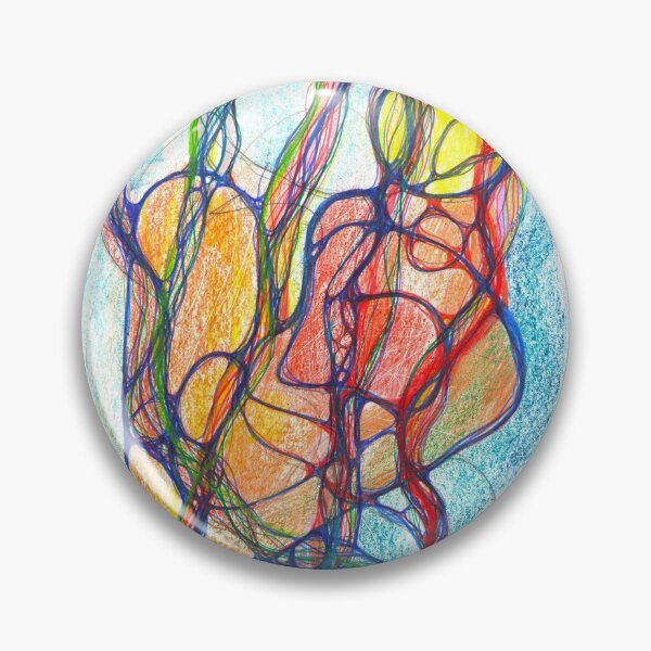 Item preview, Neuroart, Abstract hearts and sun designed and sold by VikitaSolomakha.